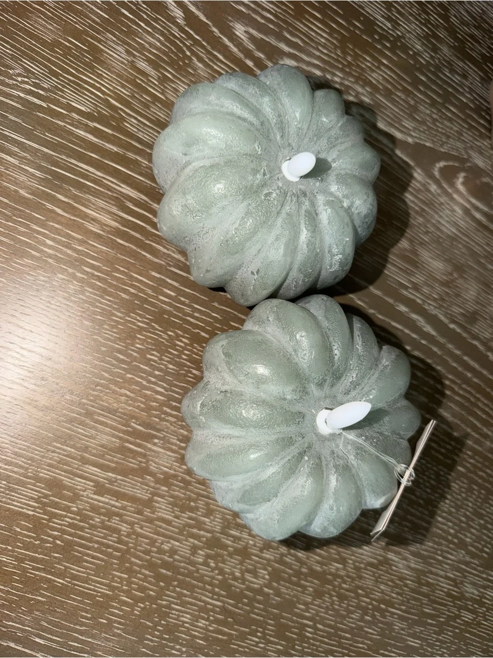 2026 Hobby Lobby Pumpkin Candle LED Battery Timer (Set of 2)